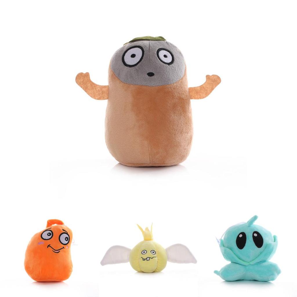 Soft Short Plush Stuffed Plant Doll Kids Toy Cactus Garlic Cabbage Corn Sunflower Cherry