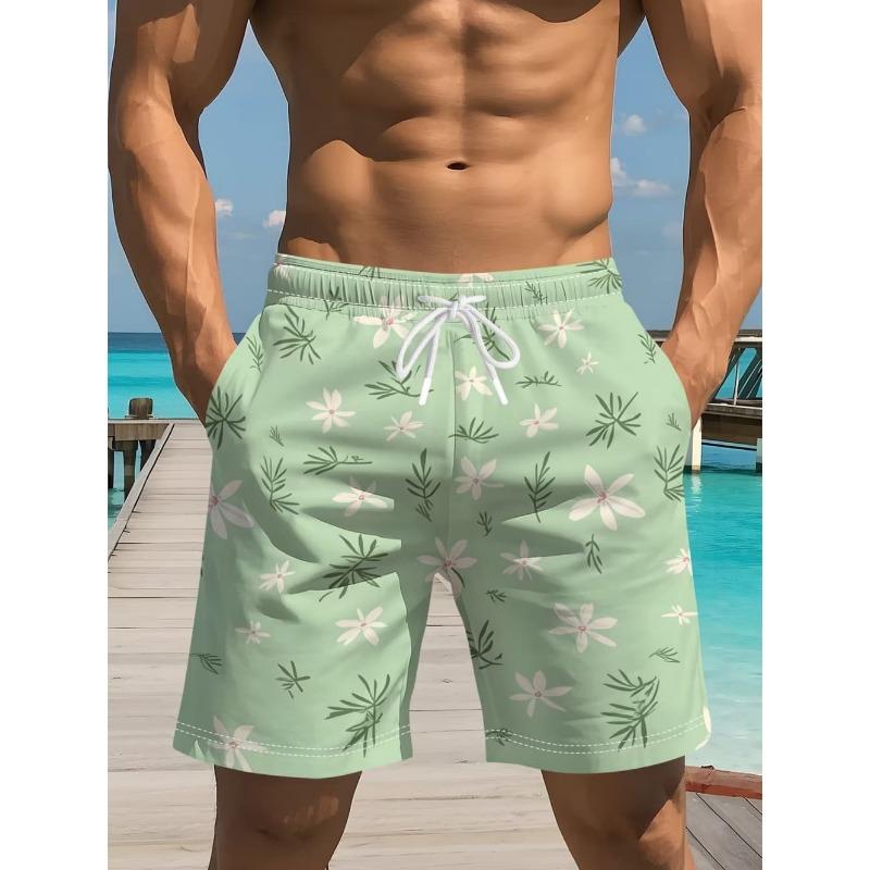 Cocoanut Trees 3D Printed Beach Shorts Palm Tree Graphic Board Shorts for Summer Harajuku Hawaiian Cool Swimming Trunks