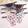 7PCS Seamless Thong Women Thin Strap Low Waist High Flexibility Panties Sexy Underwear Ladies Briefs T-back Comfortable