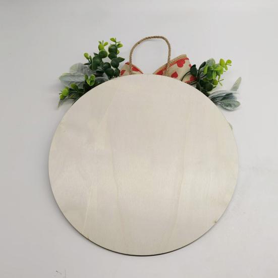 Знак на дверь ко Дню святого Валентина, деревянный знак на дверь с надписью «С Днем святого Валентина», подвесной декоративный знак на входную дверь с венком, бантом в виде сердечек для дома, стены, крыльца