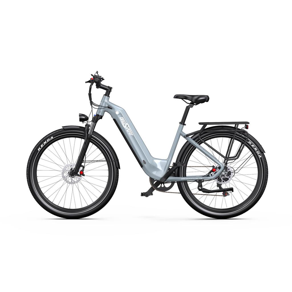 OneSport OT05 27.5-inch Urban Electric Bicycle,Features a 36V 250W motor and offers a maximum pedal-assist range of up to 75 km.