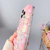 Glitter Bling Floral Phone Case For VIVO V50 Lite Pro V50E V29E V40E V30E V27E 4G 5G 3D Rose Pearl Rhinestone Cover Girls Gift