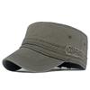 Men Flat Sun Hat Cotton Military Caps Outdoor Baseball Cap Trucker Cap Captain Cap Men Cadet Army Cap