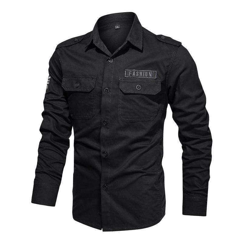 Men's Clothing Men's Work Clothes Long Sleeved Shirt Men's Oversized New Casual Shirt Men's Size Shirt