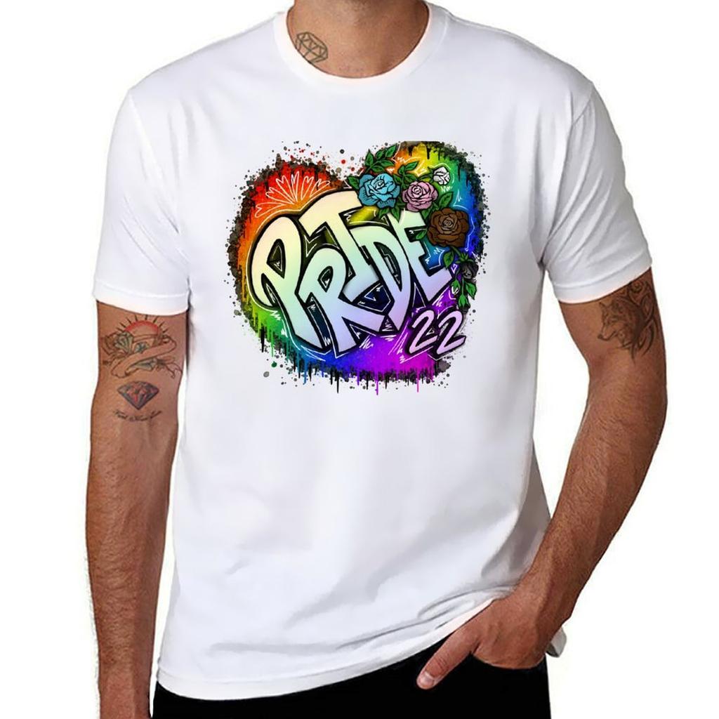 Pride 22 Tshirt Simple Line Art Print Tee