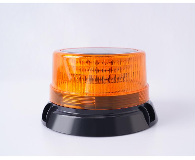 Солнечный мигающий сигнальный фонарь для дорожного движения, строительства и аварийных барьеров