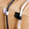 Adjustable Wire Straps Multipurpose Cord Holders Self Sticking Solution Self Adhesive Cable Straps for Organized Desks