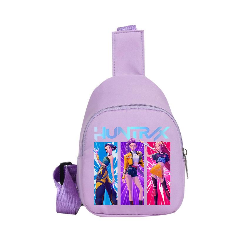 Animation Cartoon Printing Korean Version Trend Lightweight Backpack Women'S Large-Capacity Primary And Secondary School Student Schoolbag