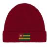 Bonnet Drapeau Togo En Rouge