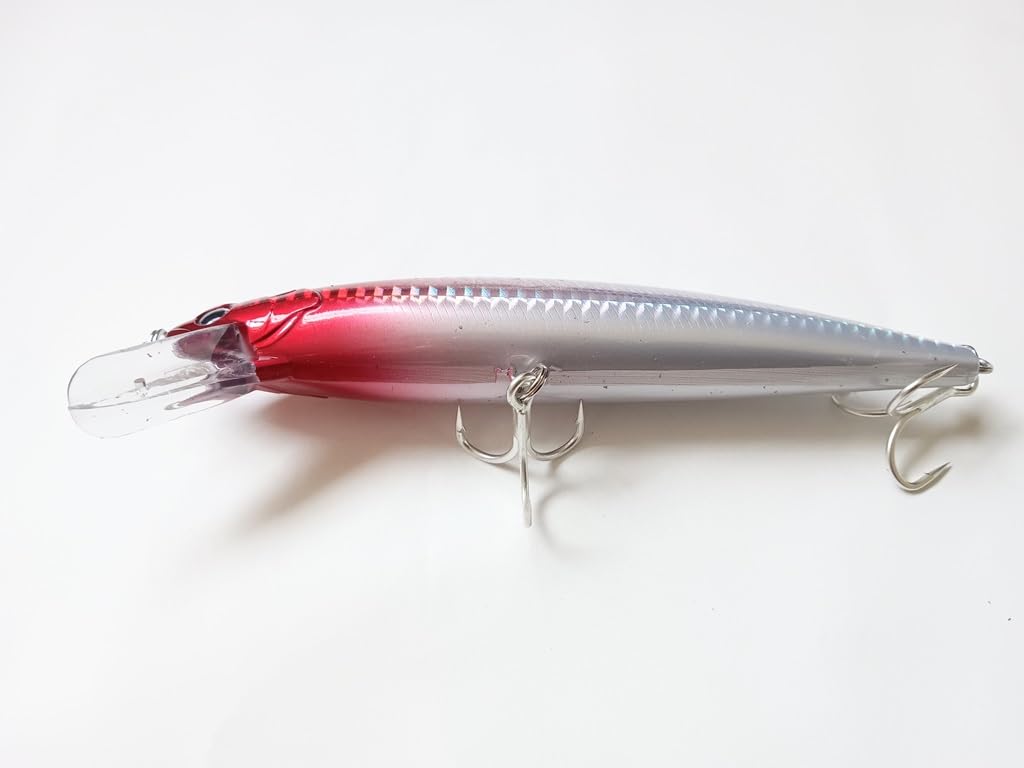 Супер вес 68 г тонущий минноу набор из 5 цветов прочная проволока грубые камни глубокая точка глубокий офшор берег лакедра красный морской лещ большой вес