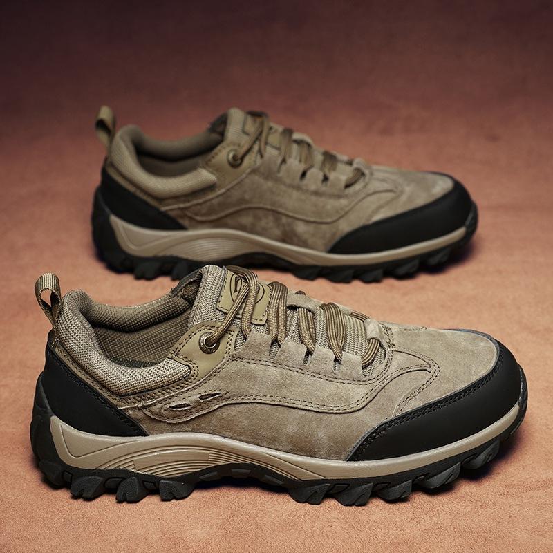 Мода 2025 Новые осенние Нескользящие Износостойкие и Дышащие Спортивные Туфли Походные Легкие Уличные Походные Ботинки Мужские Кроссовки