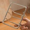 Stainless Steel Cutting Board Holder 2 Sectional Chopping Board Organizer Kitchen Storage Rack