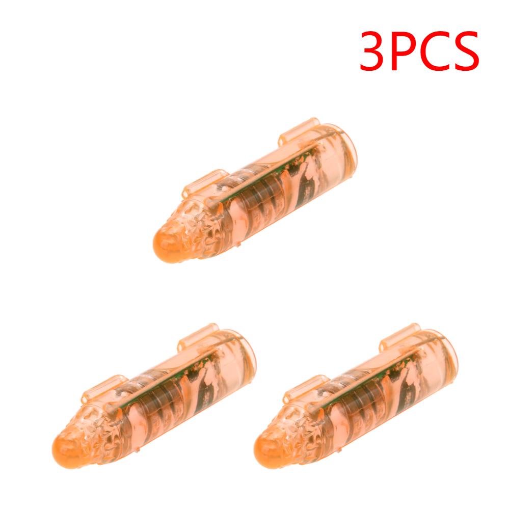 1-5PCS LED Attracting Fish Light Elongated Shape Fishing Lure Light Underwater Fishing Squid Fishing Bait Luminous Lures Tools