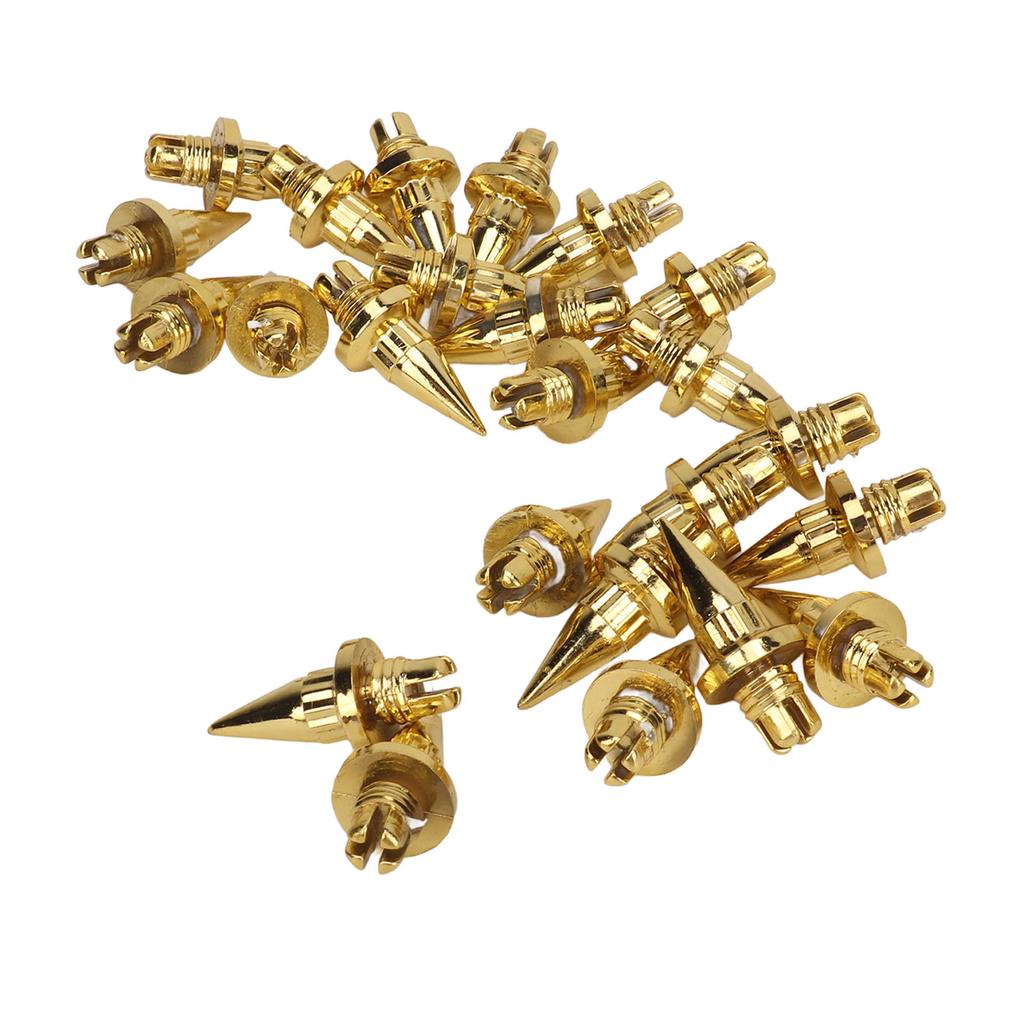 25Pcs Wheel Rivet Nut Stylish Look Easy Installation Spike Wheel Lip Rivet Nut for Wheels with Plastic Faux Rivets