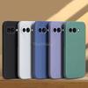 Чехол для Google Pixel 9a Чехол из жидкого силикона Однотонный Чехол Pixel 9a Защитный чехол для телефона из ТПУ с защитой от падения Чехол для Google Pixel 9 a
