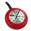 8 Inch Pan Shape Round Analog Wall Clock Living Room Bedroom Bar Decor Gift