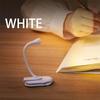 Светильник для чтения, портативный светодиодный светильник для чтения, USB-зарядка, защита глаз, ночник, мини-лампа для чтения с зажимом на 360°