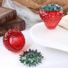 Винтажная форма для банки из смолы с крышкой, силиконовая форма для хранения клубники для литья эпоксидной смолы-форма для ювелирных изделий-контейнера