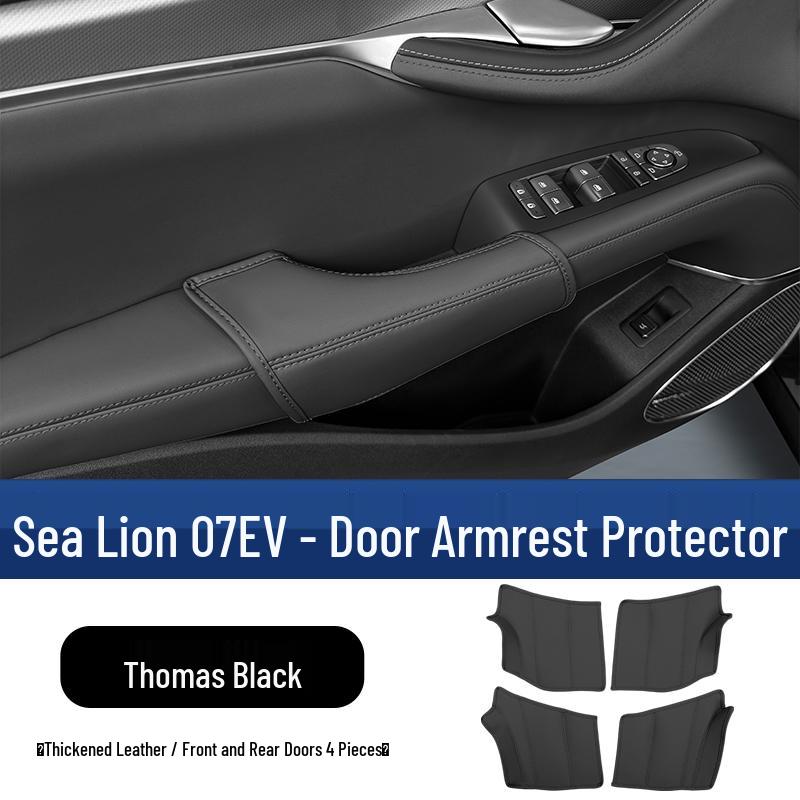 BYD Seagull 07EV Door Handle Leather Protective Cover Pad