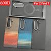 600D Ultra Thin Genuine Carbon Fiber Magsafe Phone Case for Samsung Galaxy Z Fold 7 6 Wireless Charger Hard Protection Cover
