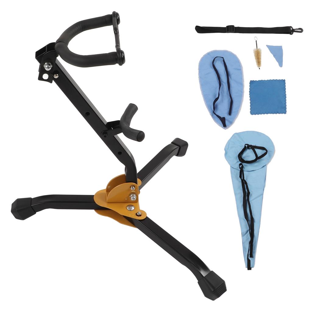 Комплект стоек для альт-саксофона, металлический держатель, набор для чистки саксофонов, аксессуары для портативных саксофонов