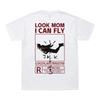 New Arrival Summer T-Shirt LOOK MOM I CAN FLY Funny Print T Shirt Men Women Cactus Jack Swag Hip Hop Streetwear Top