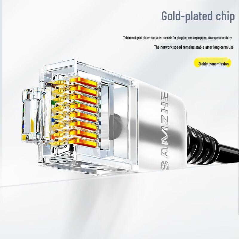 SAMZHE SZB-3150 Cat6A RJ45 Network Patch Cable
