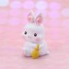 Cute Bunny Cake Decoration Rabbit Animal Ornaments Cake Topper Party Dessert Decor Birthday Party Baby Shower Baking Supplies