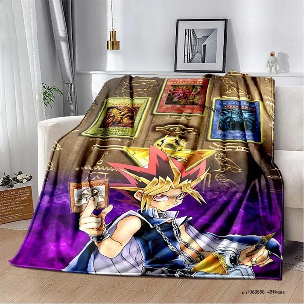 Аниме Yu Gi Oh Card Yugioh пледы одеяло голубые глаза белый дракон аниме мультфильм мягкое плюшевое одеяло спальня покрывало домашний декор