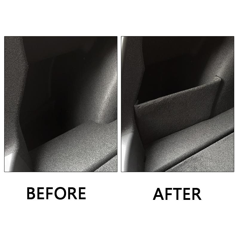 Перегородка багажника для Tesla Model 3 Y Перегородки для раздельного хранения в заднем багажнике Боковые перегородки багажника Органайзер для автомобиля Багажник 2017-2025