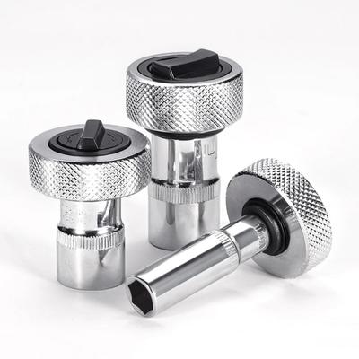 2025 Мини-ключ с трещоткой 1/4" 3/8" 1/2" привод небольшой быстроразъемный портативный цельнометаллический ладонный палец реверсивный двухсторонний квадратный инструмент
