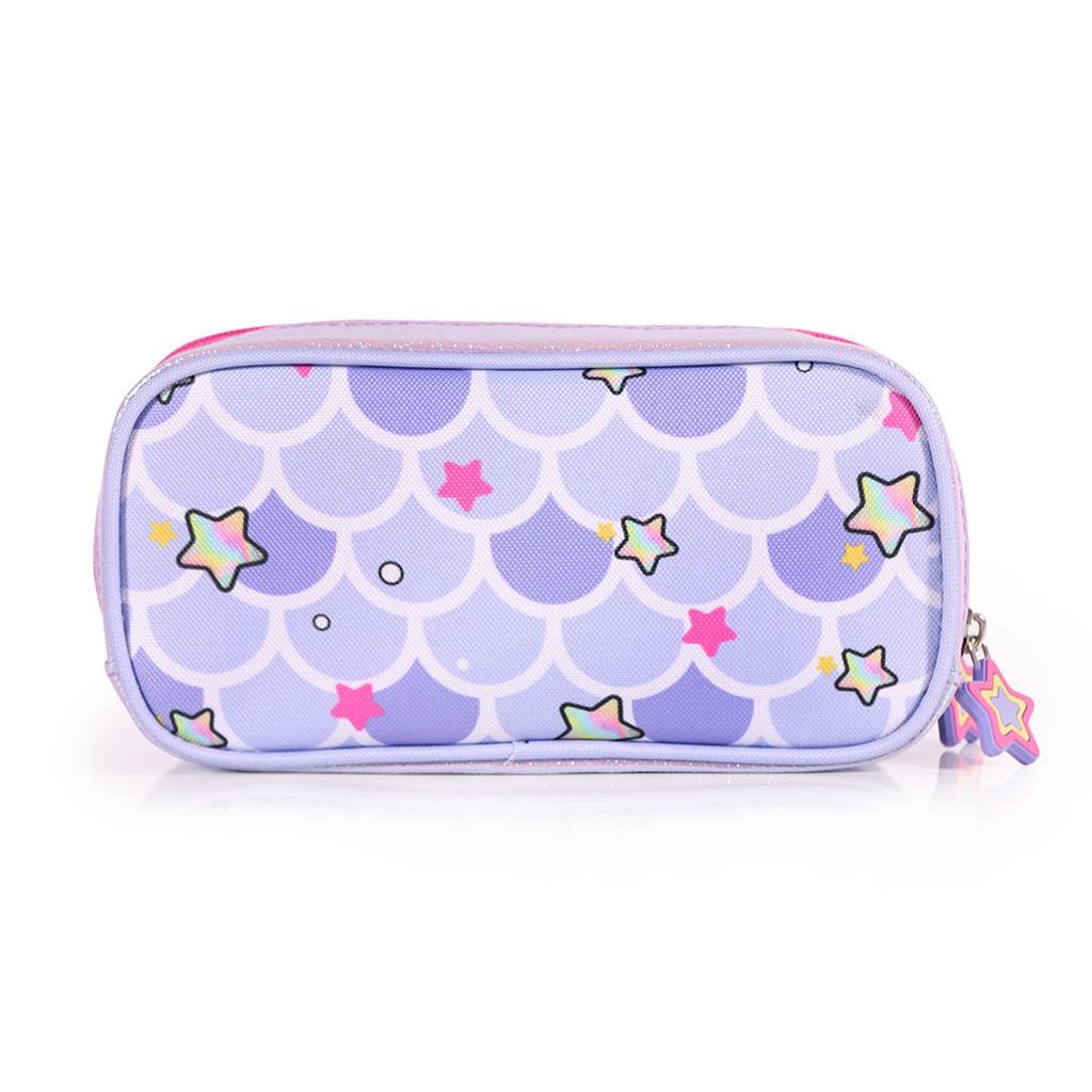 Milk&Moo Double Compartment Pencil Case Glittering Mermaid