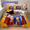 3pcs Wonder Woman Cover Set,Soft Comfortable Duvet Cover,Guest Room (1*Duvet Cover + 2*Pillowcases, Without Core) yy251024119