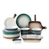 Nordic Ceramic Dishes Set Household Combination Dishes and Chopsticks Net Red Creative Tableware Four Set