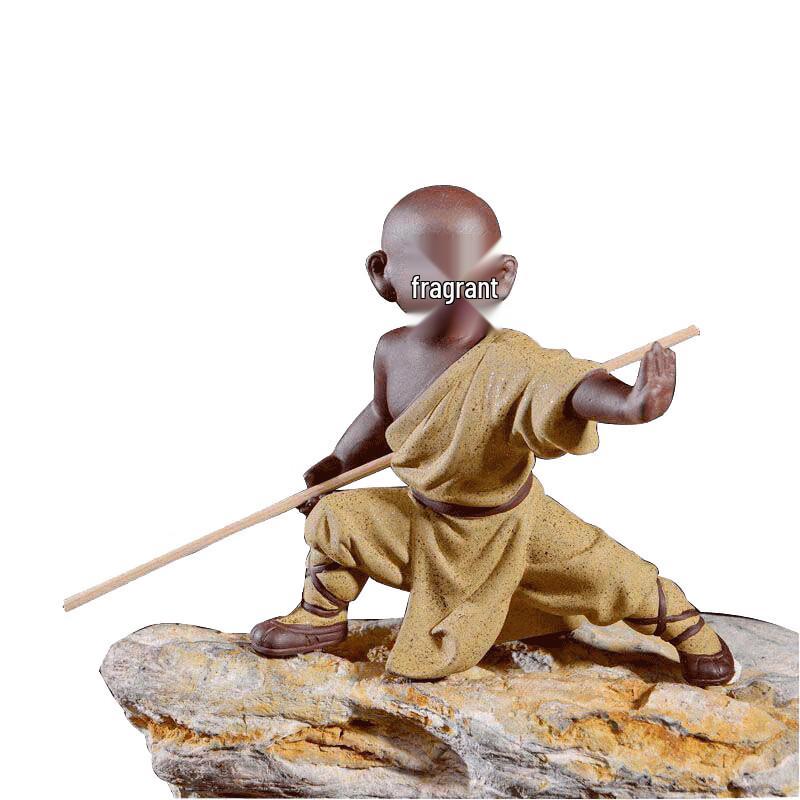 Цзыша Тигр и Монах Декорация для чайной церемонии