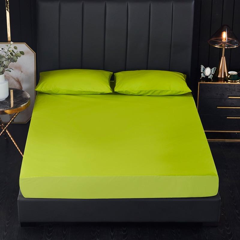 2026 НОВЫЙ Водонепроницаемый Наматрасник Однотонный Защитник Простынь на Резинке Защита от Пыли Клещей и Бактерий Постельное Белье с Резинкой