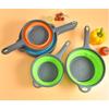 Extendable Kitchen Colander Strainer with Long Handle Collapsible Colander Strainer Vegetable Fruit Flexible Pasta Strainer