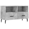 VidaXL TV Stand Concrete Grey 80x36x50 Cm Engineered Wood 828992