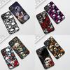 Чехол для Samsung Galaxy Note 20 9 8 S8 S10 S9 Plus A54 A33 A21S A31 M21 S10E A17 Coque Чехол для телефона Цветочный дизайн Череп Цветок Роза