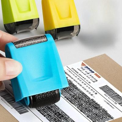 Роликовый штамп для защиты от кражи личных данных Для конфиденциальности ID Защита конфиденциальных данных Роликовые штампы Многоразовый