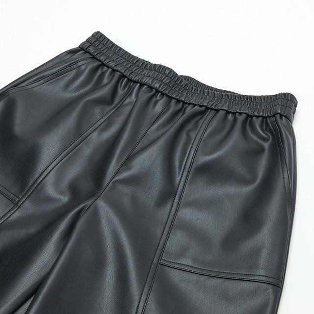 LAP Leather Bermuda Pants Aq3Lp861