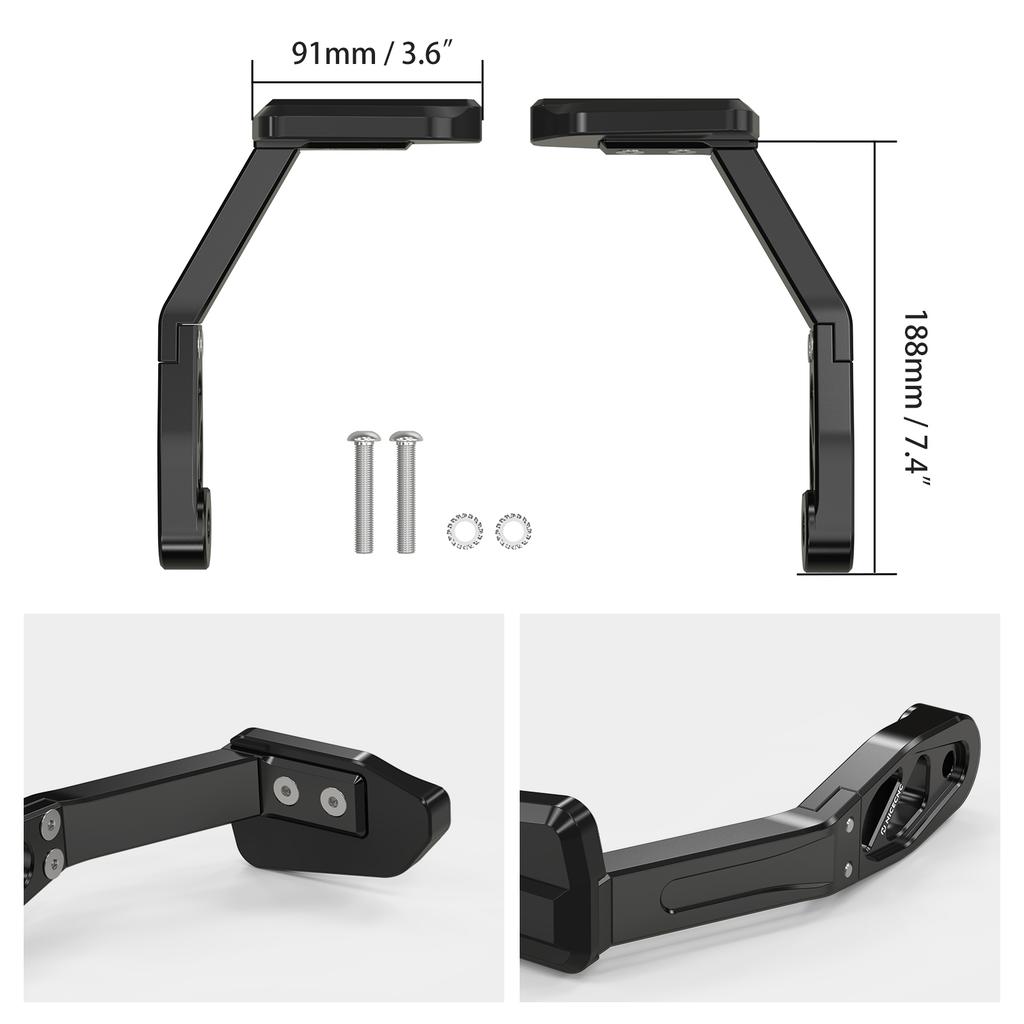 For 2019-2024 Yamaha Tenere 700 XTZ700 Handguard Protector Brake Clutch Lever Guards for Yamaha Tenere 700 Rally Edition 2020-24