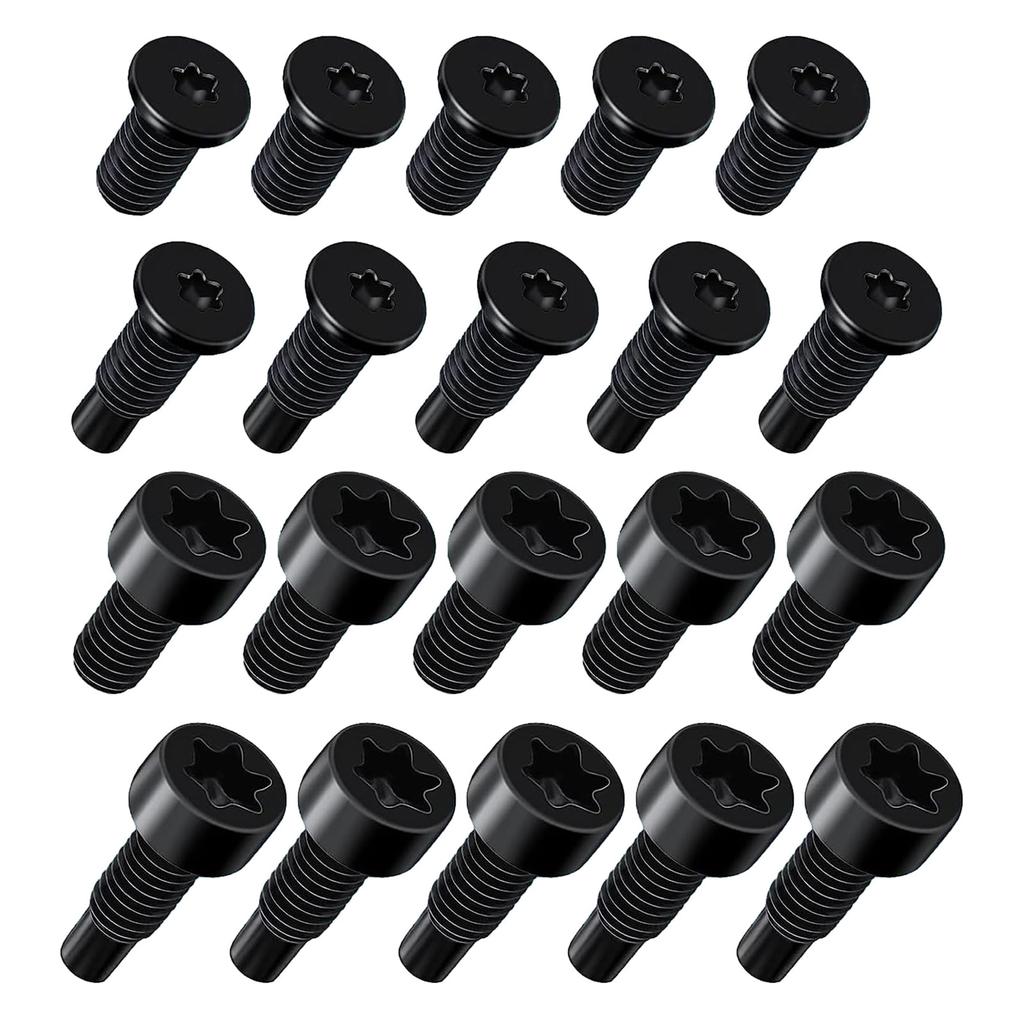 Versatile Doorbell Screw Set 16Pcs Spare Screws for Various Doorbell Models Reliable Doorbell Screw Kits Simple Installs