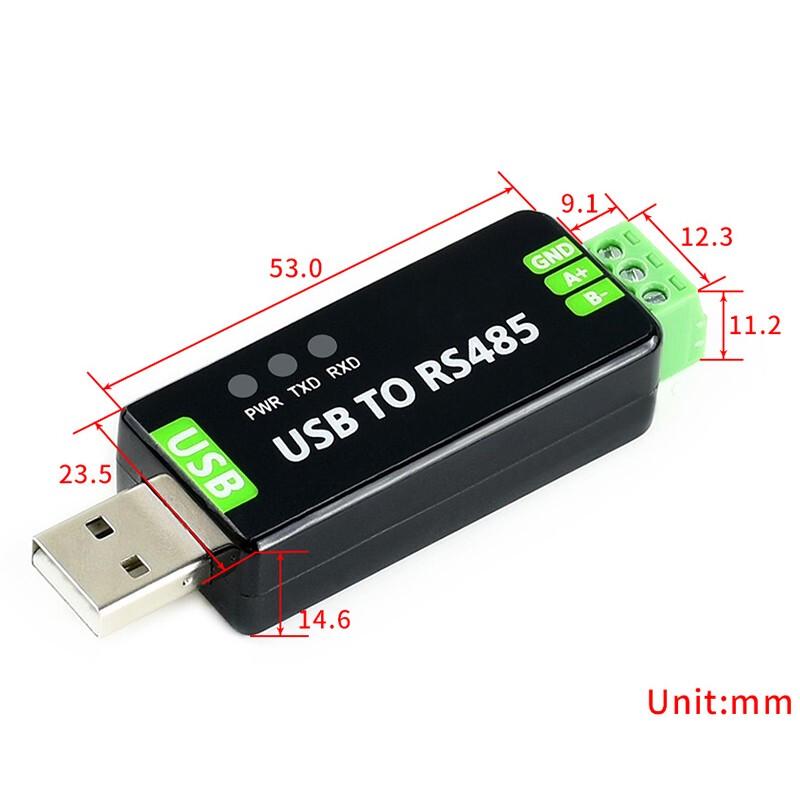 Промышленные USB-преобразователи в последовательные порты RS485/RS422