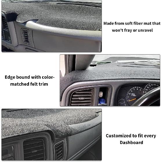 Накладка на приборную панель POSAID для 1999-2006 Chevrolet Chevy Silverado GMC Sierra, коврик на приборную панель для 2000-2006 Chevy Avalanche Tahoe Suburban GMC Yukon