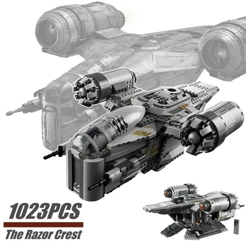 Космические войны The Razor Crested Aliens Starship Model 75292 Строительные блоки DIY Детские игрушки для мальчиков Идея рождественского подарка для детей