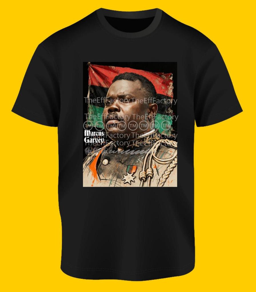 Marcus Garvey Black Shirt Rastafari Africa Ethiopia Zimbabwe Nigeria Kenya Jamaica Mother's Day Fathers Day Christmas Gifts Rasta 2
