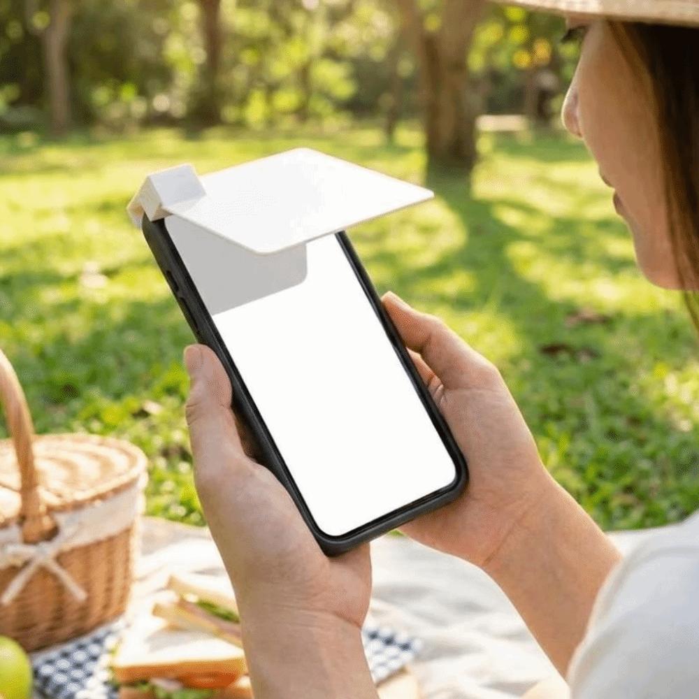 Anti-UV Mobile Phone Sunshade 3D Printed Phone Sun Protection Cellphone Screen Hood Taking Photos