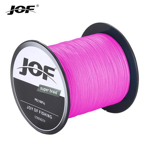 JOF PE 4 Плетеный шнур Портативный Зеленый и Желтый Гладкая Леска для Поплавочной Ловли на Ручьях, Озерах, Реках