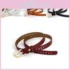 Stylish Women's Pu Leather Belt With Unique Design For Fashionable Casual Wear In Multiple Colors